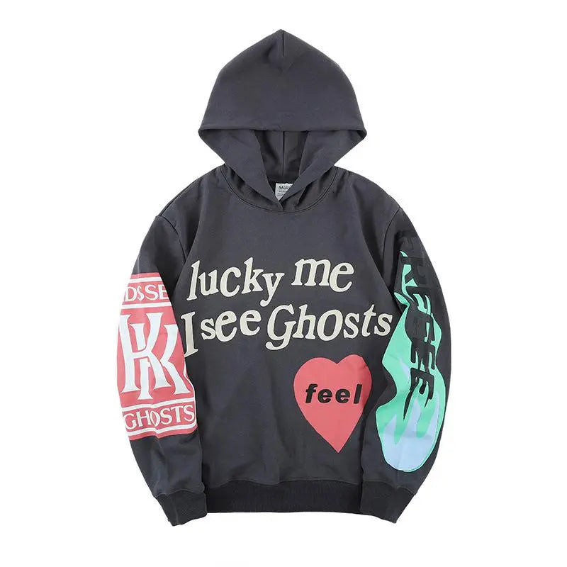 Lucky me i see ghosts Hoodie INVETITUM