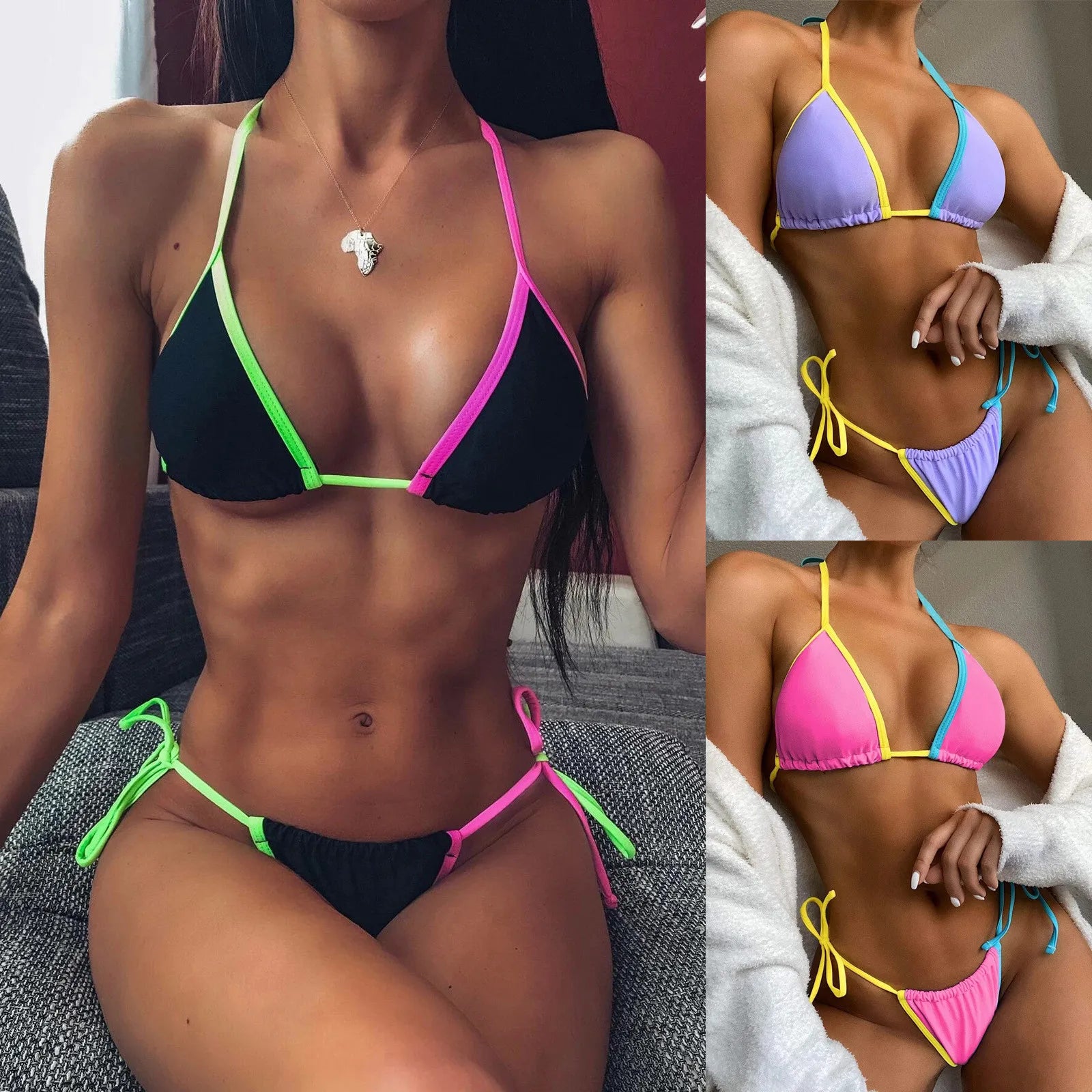 Fluo Miami Bikini 2-Pcs INVETITUM