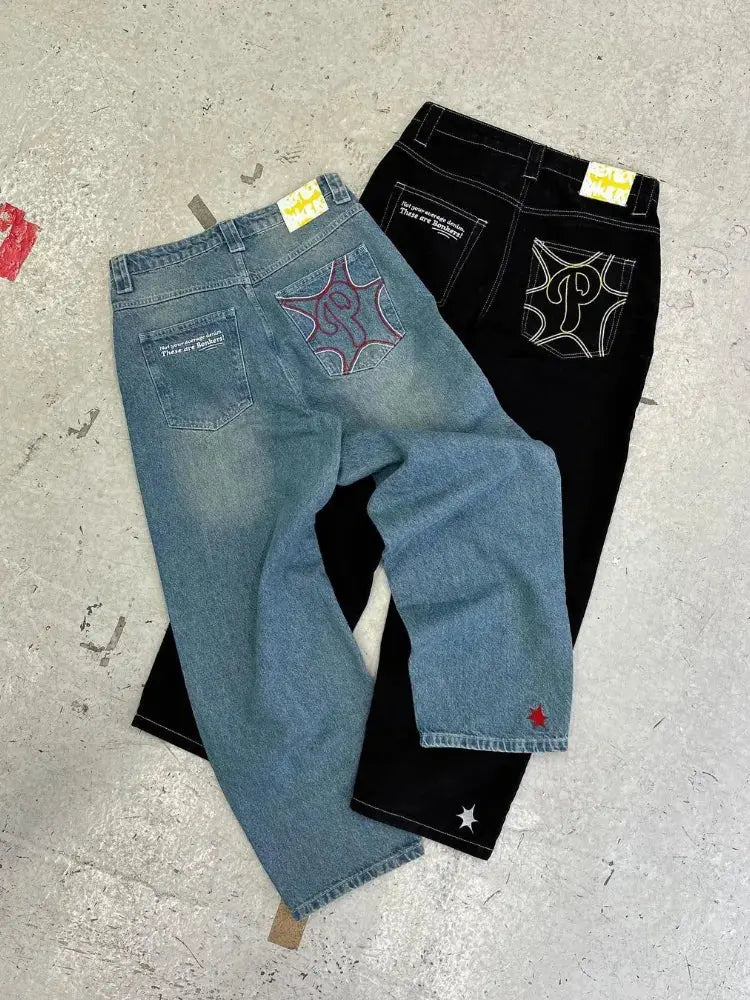 Y2K Baggy Jeans INVETITUM
