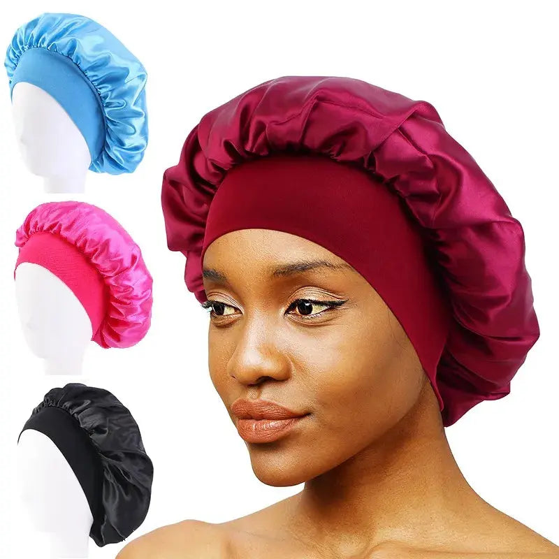 Women's Satin Sleeping Hat INVETITUM