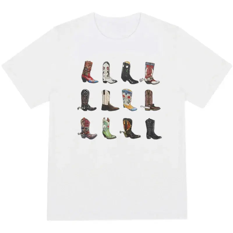 Boot Western T-Shirt INVETITUM