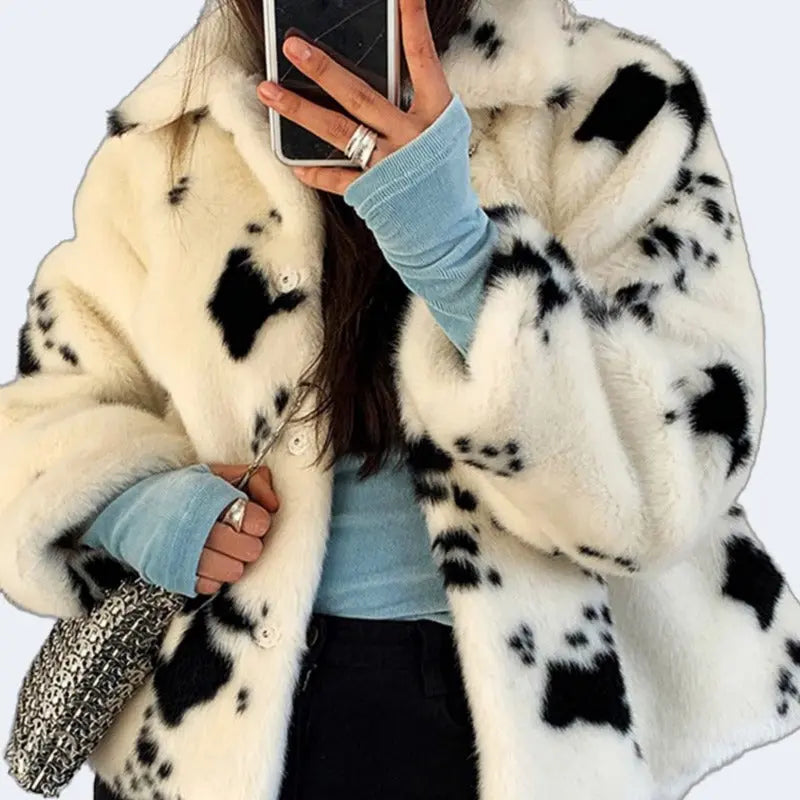 Dalmatian Fur Coat INVETITUM