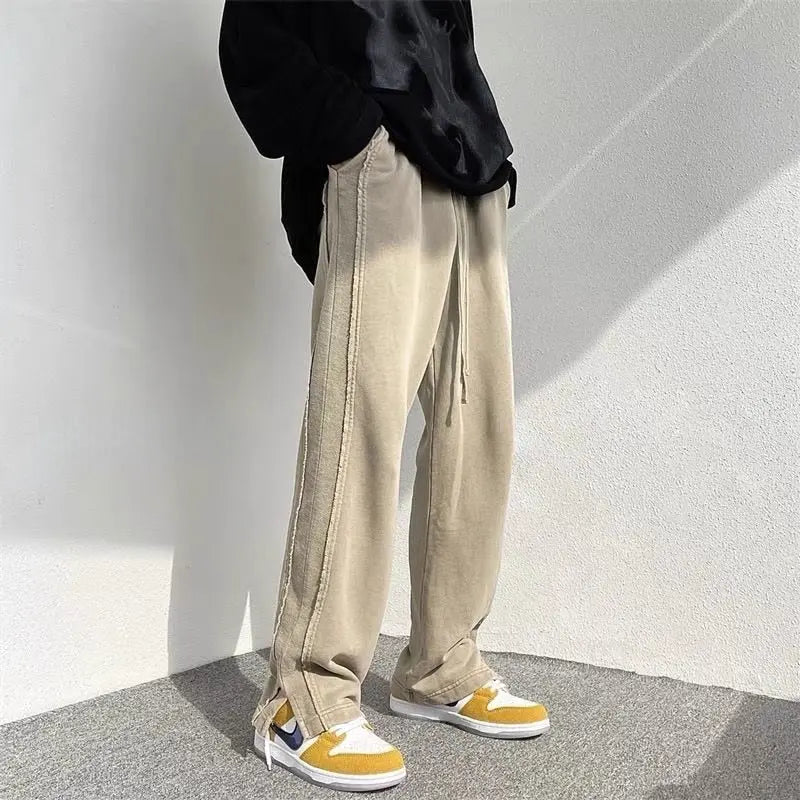 cotton beige pants  texture