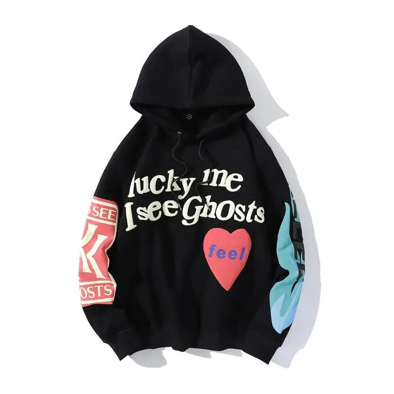 Lucky me i see ghosts Hoodie INVETITUM