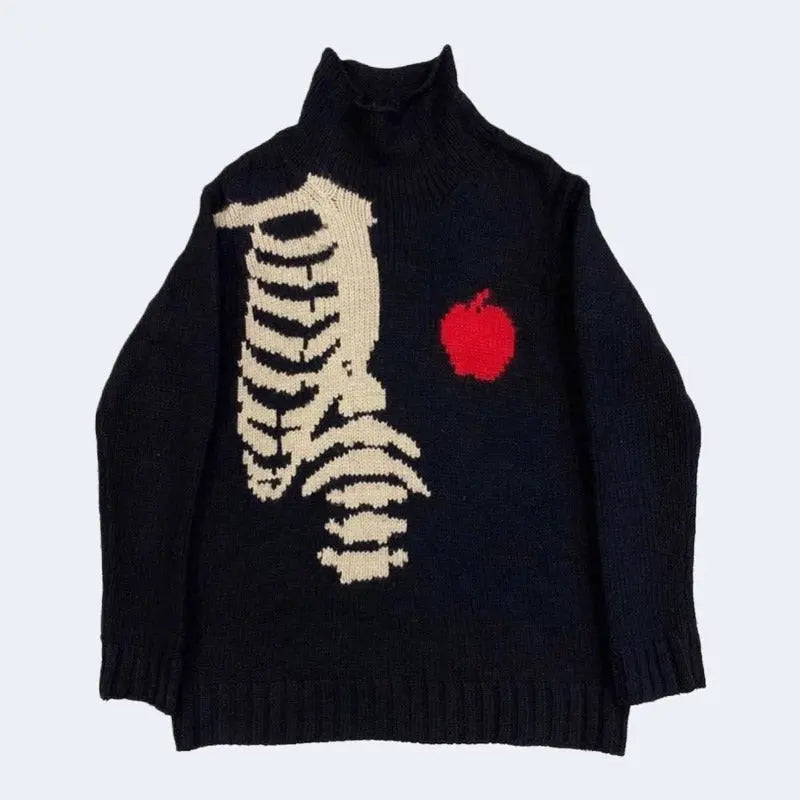 Skeleton sweater INVETITUM